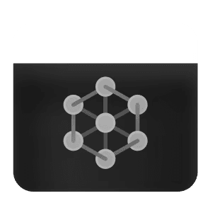 Web Development browser and node graph graphics
